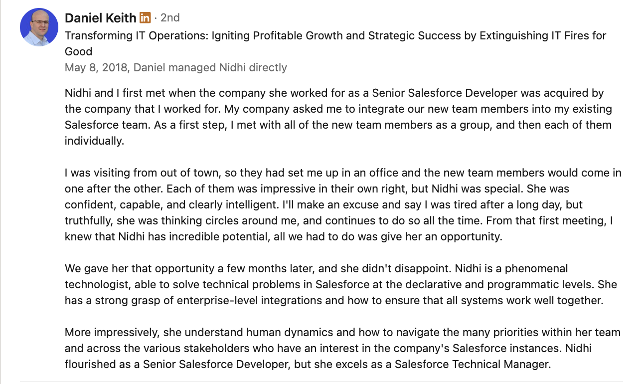 RoseHack Testimonial