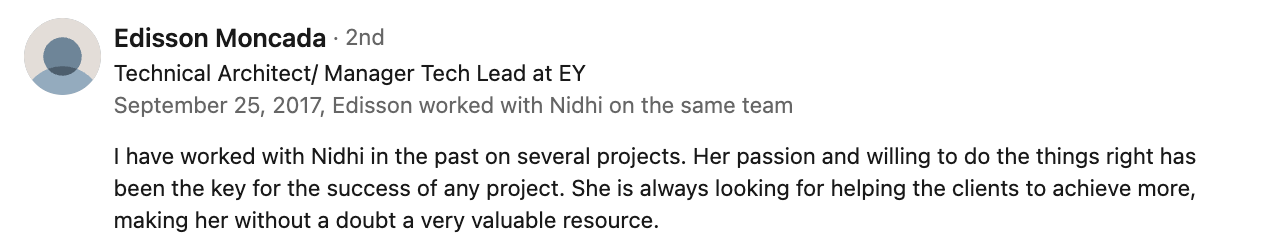 RoseHack Testimonial